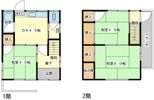 名古山町戸建の間取り画像