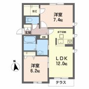 ガーデンハイツⅡの間取り画像
