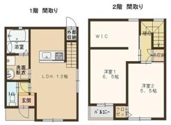 篠尾ヒノテラスの間取り画像