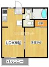 パレス大槻B棟の間取り画像