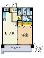 エミネントコートの間取り画像
