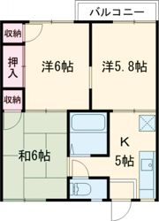 アイビハイツA棟の間取り画像