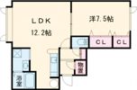 イリス25の間取り画像