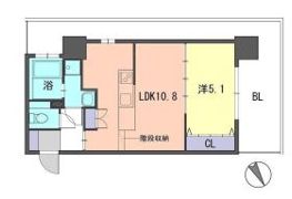 F・PARC GRANDMARK天神の間取り画像
