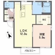 シャーメゾンハンバBの間取り画像