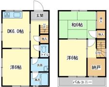 辻井1丁目戸建の間取り画像