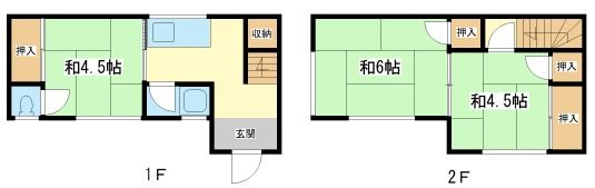 辻井6丁目戸建の間取り画像