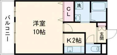 アメニティハイム B棟の間取り画像