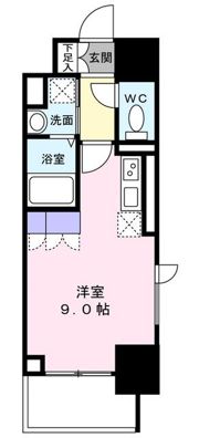 渡幸ベルメゾン五橋の間取り画像