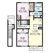 コスモパレスIVの間取り画像
