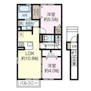 コスモパレスIVの間取り画像