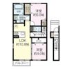 コスモパレスIVの間取り画像