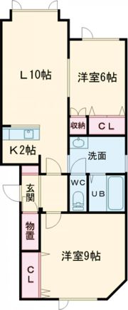 アンダンテFの間取り画像
