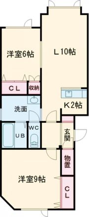 アンダンテFの間取り画像