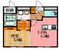 シャルム三松の間取り画像