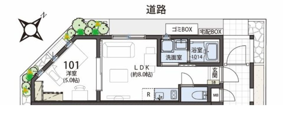 間取図