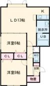 ファーレⅢの間取り画像