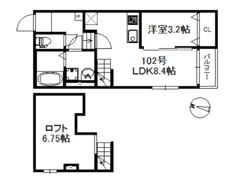 フォーサイト県庁西の間取り画像