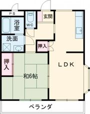 レジデンス家守の間取り画像