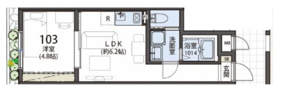 SiestaDuo久米川Terraveneの間取り画像