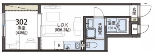 SiestaDuo久米川Terraveneの間取り画像