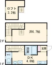 Loft ZEN Aの間取り画像