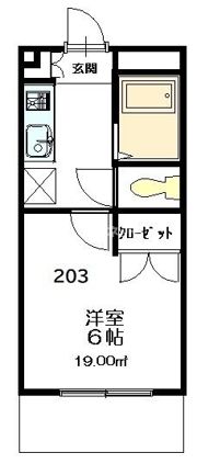 メゾンM＆Kの間取り画像