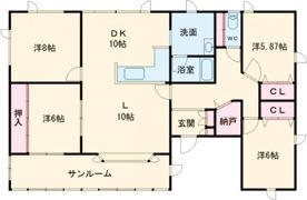 N happiness富岡Ⅱの間取り画像