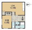 リバーサイド B棟の間取り画像