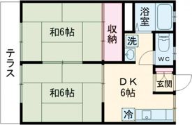 タワーズ黒崎Aの間取り画像