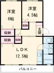 西武百草団地の間取り画像