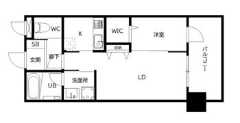 YAKUIN SQUAREの間取り画像