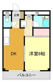 イッセイマンションの間取り画像