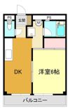 イッセイマンションの間取り画像