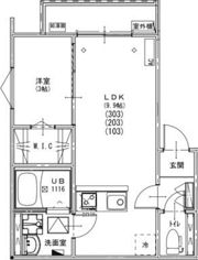 KEIAI RESIDENCE 松戸Ⅱの間取り画像