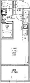 KEIAI RESIDENCE 北小金Ⅳの間取り画像