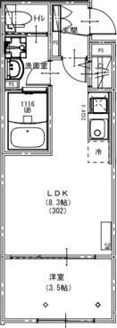 KEIAI RESIDENCE 北小金Ⅳの間取り画像