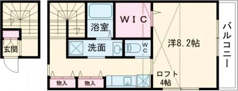 シュクール宮 四番館の間取り画像