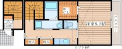 シュクール宮 四番館の間取り画像
