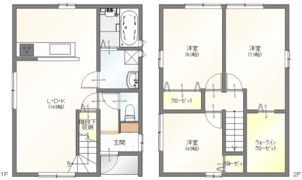 ココテラス新代の間取り画像