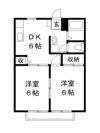 サンライズ D棟の間取り画像
