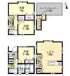 今宿西町 貸一戸建の間取り画像