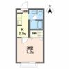 ベルデュール東通の間取り画像