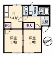 リバティ松本 A棟の間取り画像