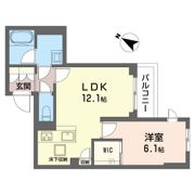 デルフィ陸番館の間取り画像
