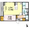 レーヴ・クレール東中央の間取り画像