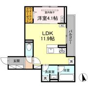 レーヴ・クレール東中央の間取り画像