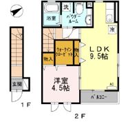 セジュール日野本町の間取り画像
