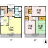 ブリージングタウン百草園 L2の間取り画像