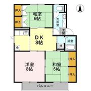 グリーンハイツ新井の間取り画像